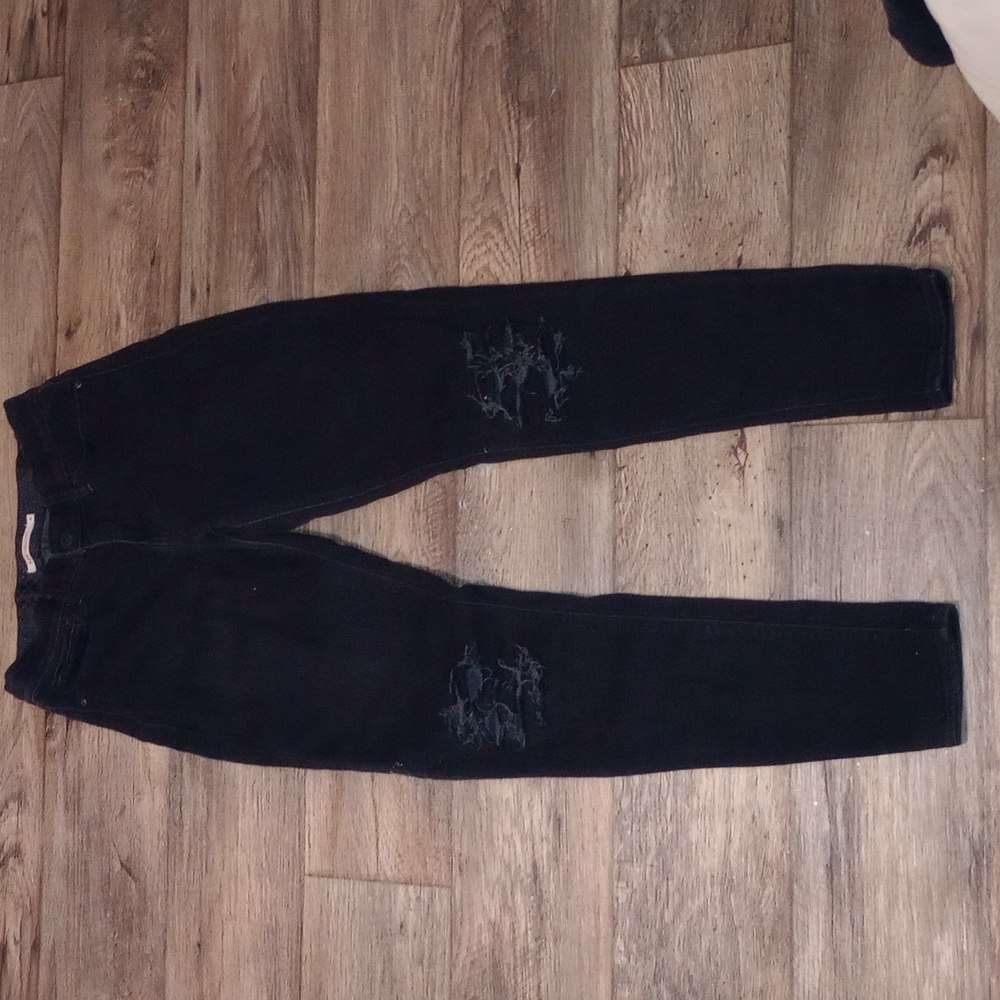 Levi Black Straight Pants, 4
